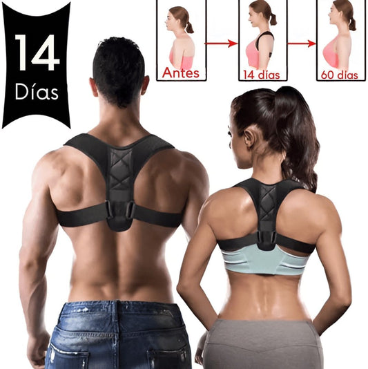 Corrector De Postura y Soporte De Espalda Ajustable Tipo Y
